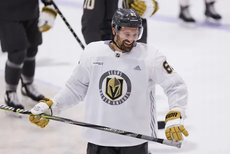 Stanley Cup: Brett Howden celebrating win in Oakbank