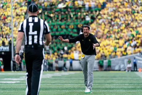 Oregon Football: Jordan Burch arrives, Troy Franklin makes a statement