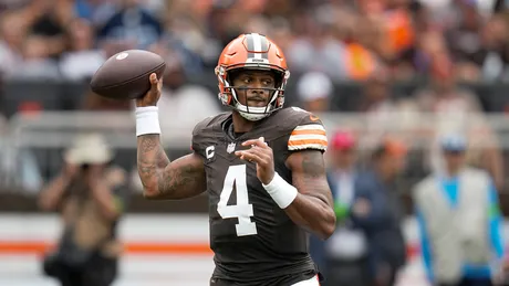 Myles Garrett, Cleveland's defense devour Titans, Deshaun Watson