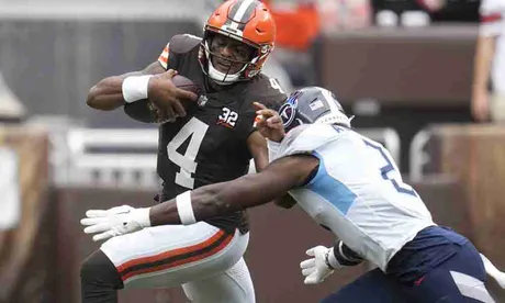 Browns' No. 1 defense faces toughest test of early season in