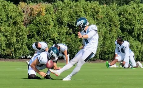 New Birds punter/holder worked with Jake Elliott at a camp