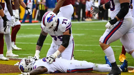 Bills' AJ Epenesa explains plan to produce turnovers vs. Commanders