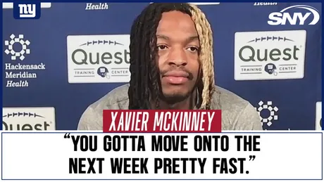 Xavier McKinney 'pretty impatient' with Giants' losing 