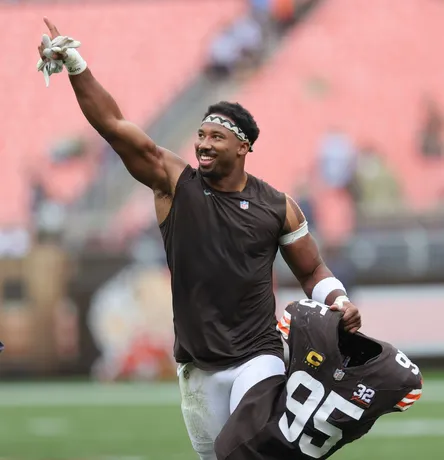 How Myles Garrett, Denzel Ward and the rest of the Browns defense graded  vs. the Titans 