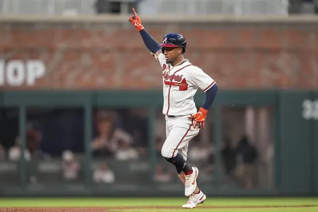 Acuña establishes 40-70 club to key Braves' comeback win over Cubs