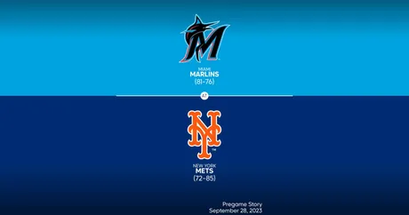 POSTGAME REACTION: Miami Marlins at New York Mets, 9/27/23. 