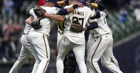 Brewers outfielder Mark Canha follows grand slam with epic bat flip