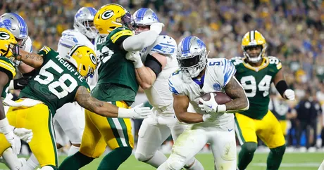 Lions defensive tackle Benito Jones channels Vince Wilfork with pre-game  style