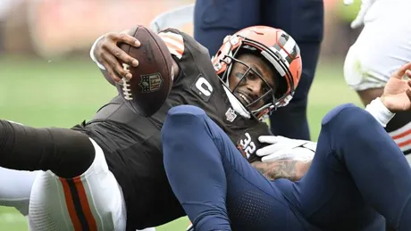 Browns QB Deshaun Watson is questionable to play against the Ravens amid  shoulder soreness, National Sports