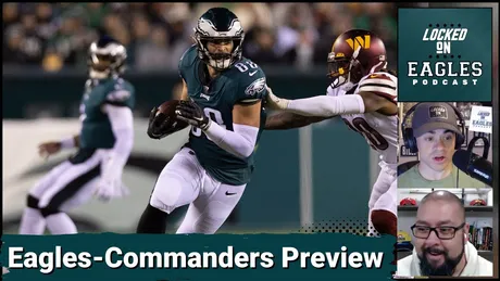 Philadelphia Eagles BATTLE the Washington Commanders in an NFC East  Showdown!, Locked On Eagles