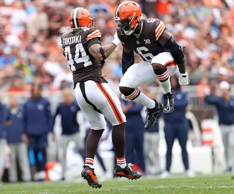 How Myles Garrett, Sione Takitaki and the rest of the Browns defense graded  vs. the Bengals 