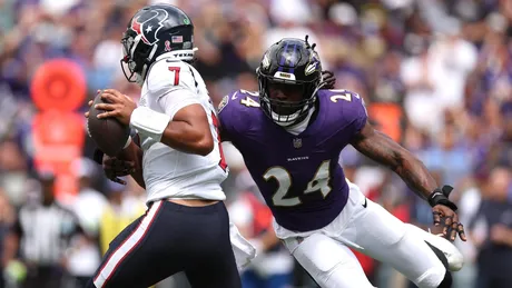 Ravens DC Mike Macdonald describes growth he's seen from ILB Patrick Queen