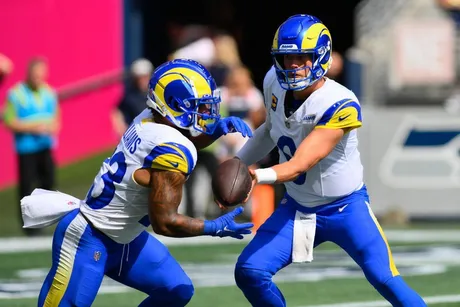 Matthew Stafford calls Puka Nacua 'a total-package player,' sees  similarities to Cooper Kupp