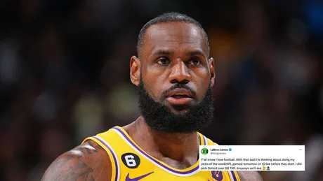 Thinking about doing my picks of the week: LeBron James aims to turn into  NFL pundit on Instagram Live