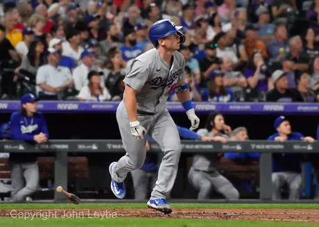 Will Smith crushes a two-run home run to centerfield to give Dodgers an  early lead against Giants