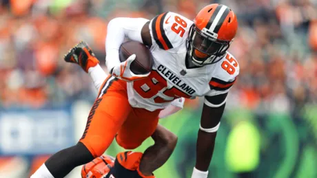 David Njoku now questionable after suffering burns from fire pit