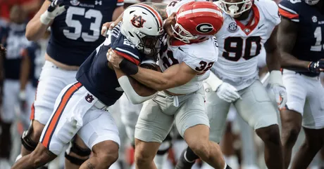 Georgia's Mondon, Woodring receive SEC honors for Auburn performances