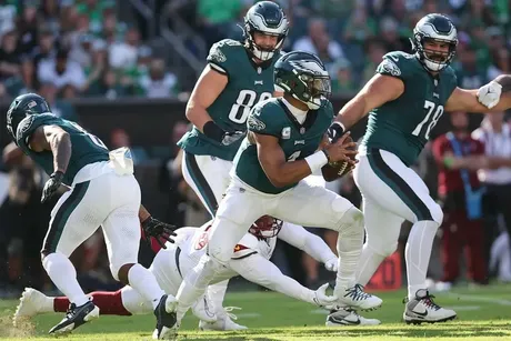 Eagles final score: Too close for comfort win over Commanders in OT, 34 to  31 - Bleeding Green Nation