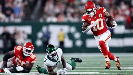 Isiah Pacheco Pops for 158 Total Yards, Chiefs Edge Jets 23-20