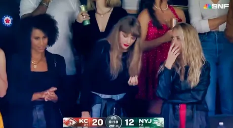 NFL fans sideswipe Brittany Mahomes as Taylor Swift appears at