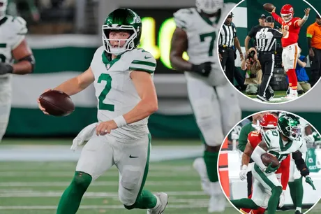 Amid Taylor Swift hype and Aaron Rodgers' return, Zach Wilson played his  best career game — then apologized to Jets