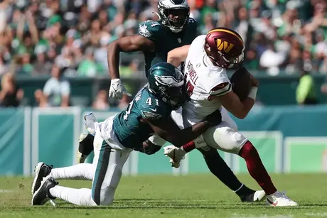 Instant analysis of Eagles thrilling 34-31 win over Commanders in