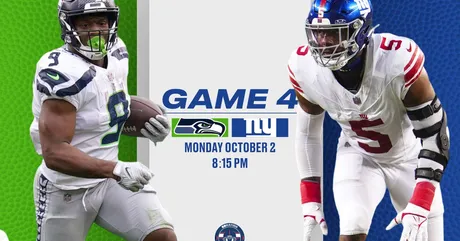 Seattle Seahawks vs. New York Giants FREE LIVE STREAM (10/2/23): Watch NFL  Week 4 online