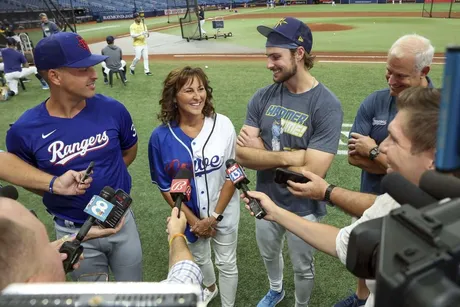 MLB playoffs extravaganza Day 1 live tracker: Rangers vs. Rays kicks off  4-game wild-card slate