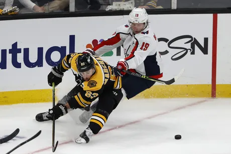 Caps pile up scoring chances, notch preseason win over Bruins in OT - The  Washington Post
