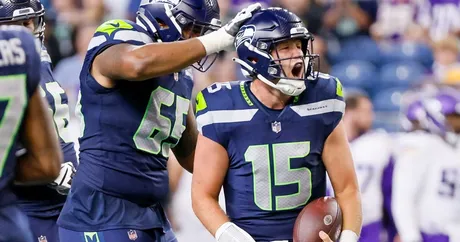 WATCH: Seahawks' Zach Charbonnet Delivers Viral 'Beast Mode' Hit