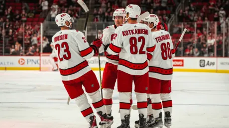 The Carolina Hurricanes are aiming to make the step from perennial