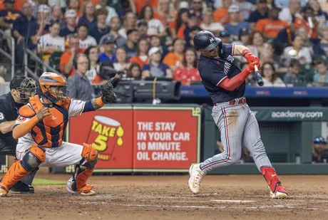 MLB says it blocked Mattress Mack from throwing 1st pitch at Houston Astros  ALDS Game 1, not Mattress Firm - ABC13 Houston