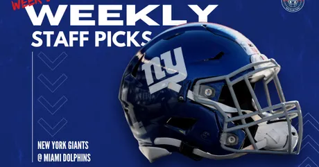 NFL picks, Week 10: BBV staff predictions for this week's games - Big Blue  View