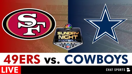 The San Francisco 49ers are - Sunday Night Football on NBC