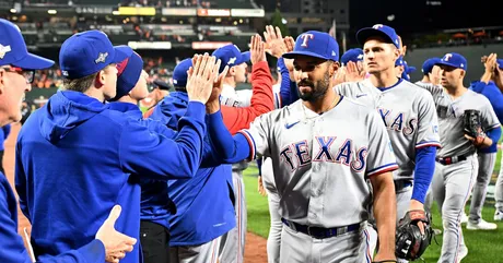 MLB playoffs: Rangers push Orioles to brink of elimination