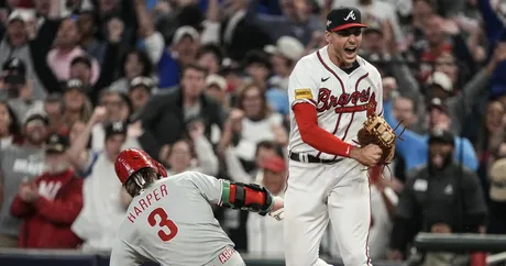 MLB playoffs 2023: Michael Harris II saves Atlanta Braves' game — and maybe  season — with stunning play in NLDS Game 2