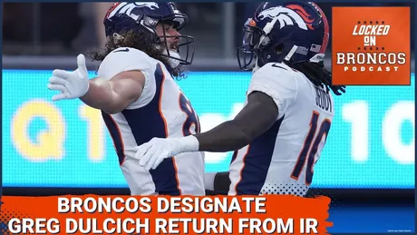 Broncos put TE Greg Dulcich (hamstring) on IR