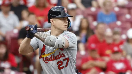 Photo: St. Louis Cardinals Tyler O'Neill Makes Catch - SLP2022090719 