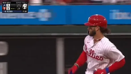 What did Orlando Arcia say? Explaining the Bryce Harper staredown after  Game 2 comments