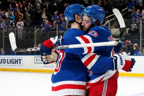 Rangers lines tonight: Lafreniere stays on top line and PP1 - Blue Seat  Blogs