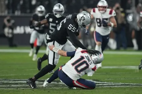 For former Patriot Jakobi Meyers, the gridiron is greener in the Las Vegas  desert - The Boston Globe