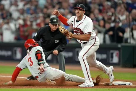 Bye-bye, Braves: Phillies stun their division leader again to advance to  NLCS