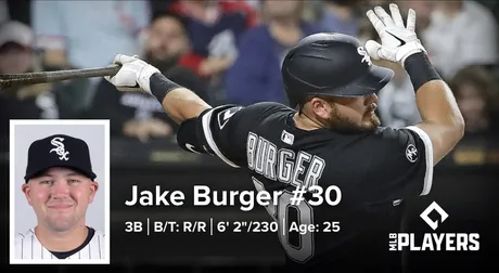 White Sox Add Jake Burger to 60-Man Player Pool - On Tap Sports Net