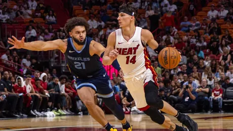 Herro, Ado combine for 56 as Heat defeat Grizzlies