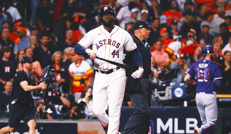 Astros' Yordan Alvarez battling illness amid ALCS vs. Rangers