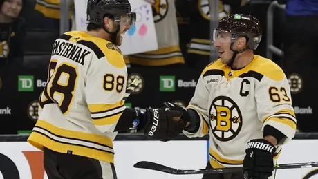 Bruins, Wild react to Trent Frederic hit on Kirill Kaprizov