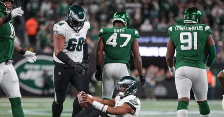 Philadelphia Eagles DeVonta Smith Gives Jake Elliott New Nickname: 'What  Can't He Do?' - Sports Illustrated Philadelphia Eagles News, Analysis and  More