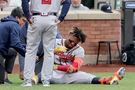 What is the origin of the Ozuna from the Braves comment? Fan's customised  jersey goes viral