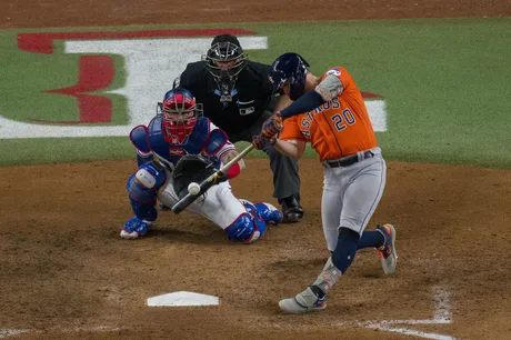 Jose Abreu Three-Run Smash Leads Astros Beatdown of Arlington, 10