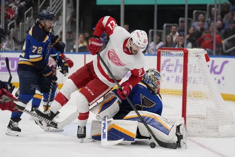 Red Wings' David Perron suspended six games for cross-checking Senators'  Artem Zub - Daily Faceoff